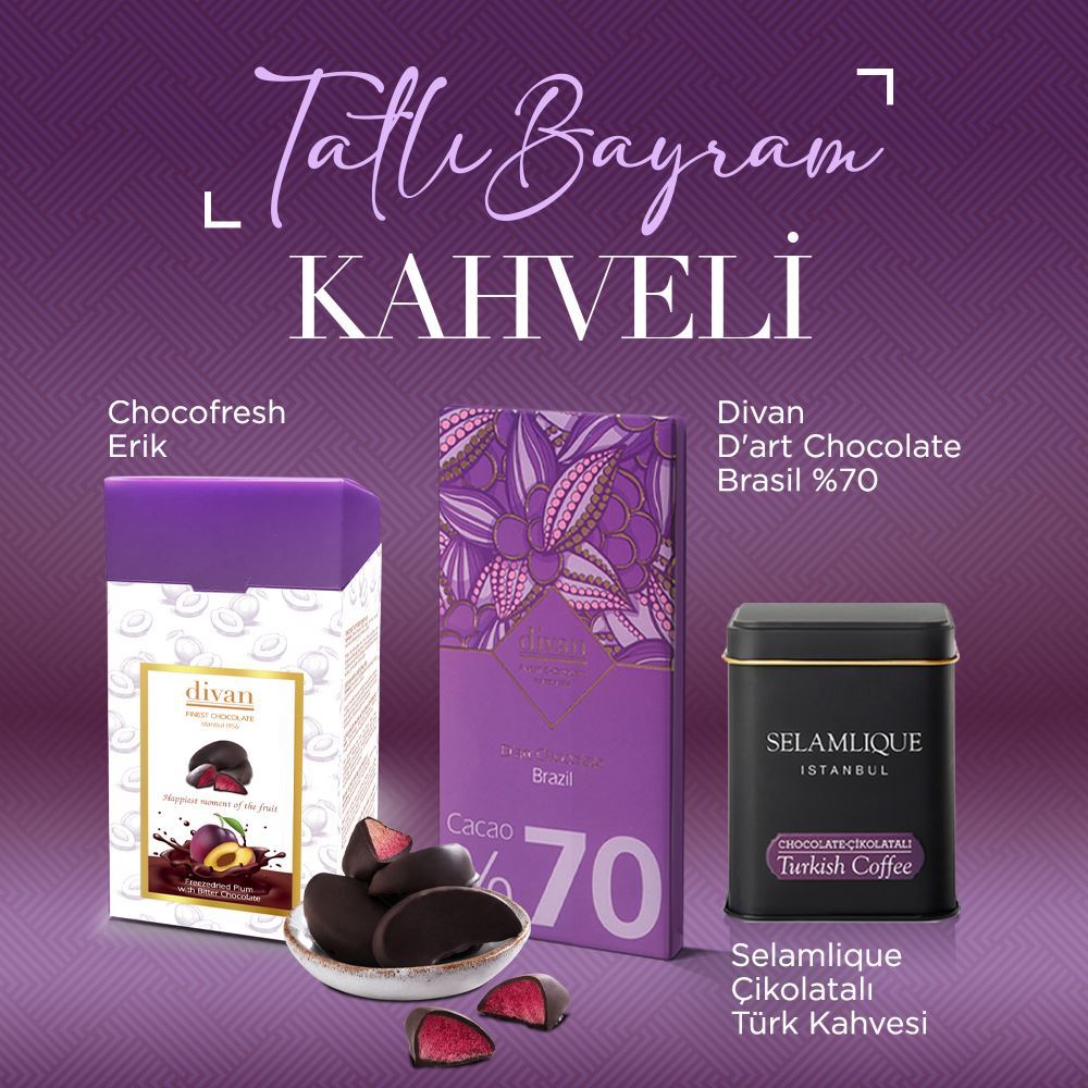 Tatlı Bayram Kahveli Seti Divan Pastaneleri